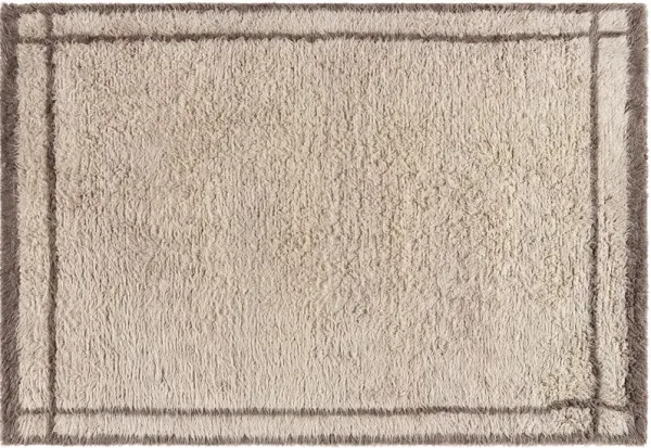 Flax Moroccan Handmade Rug