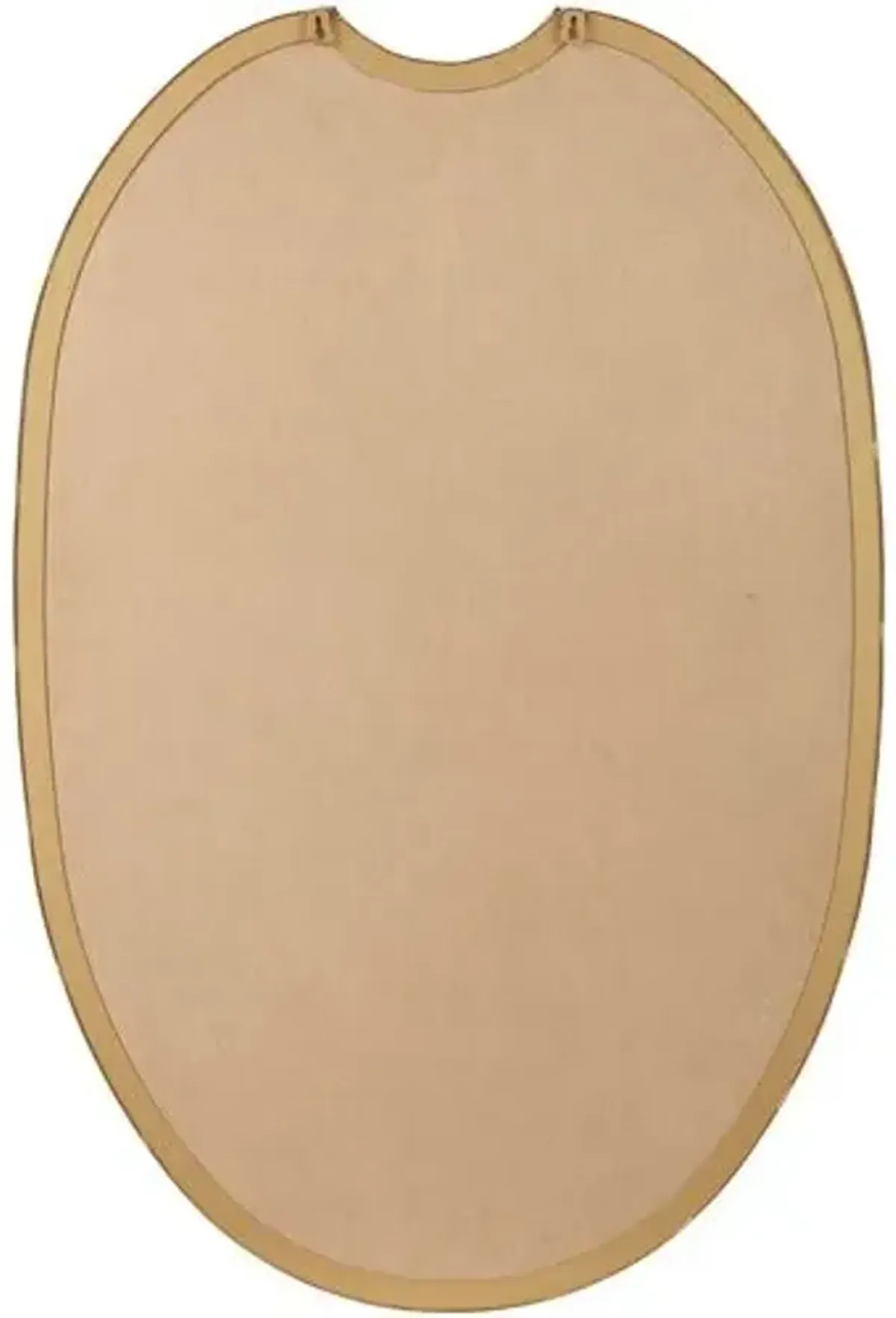 Arlo Oval Wall Mirror - Gold