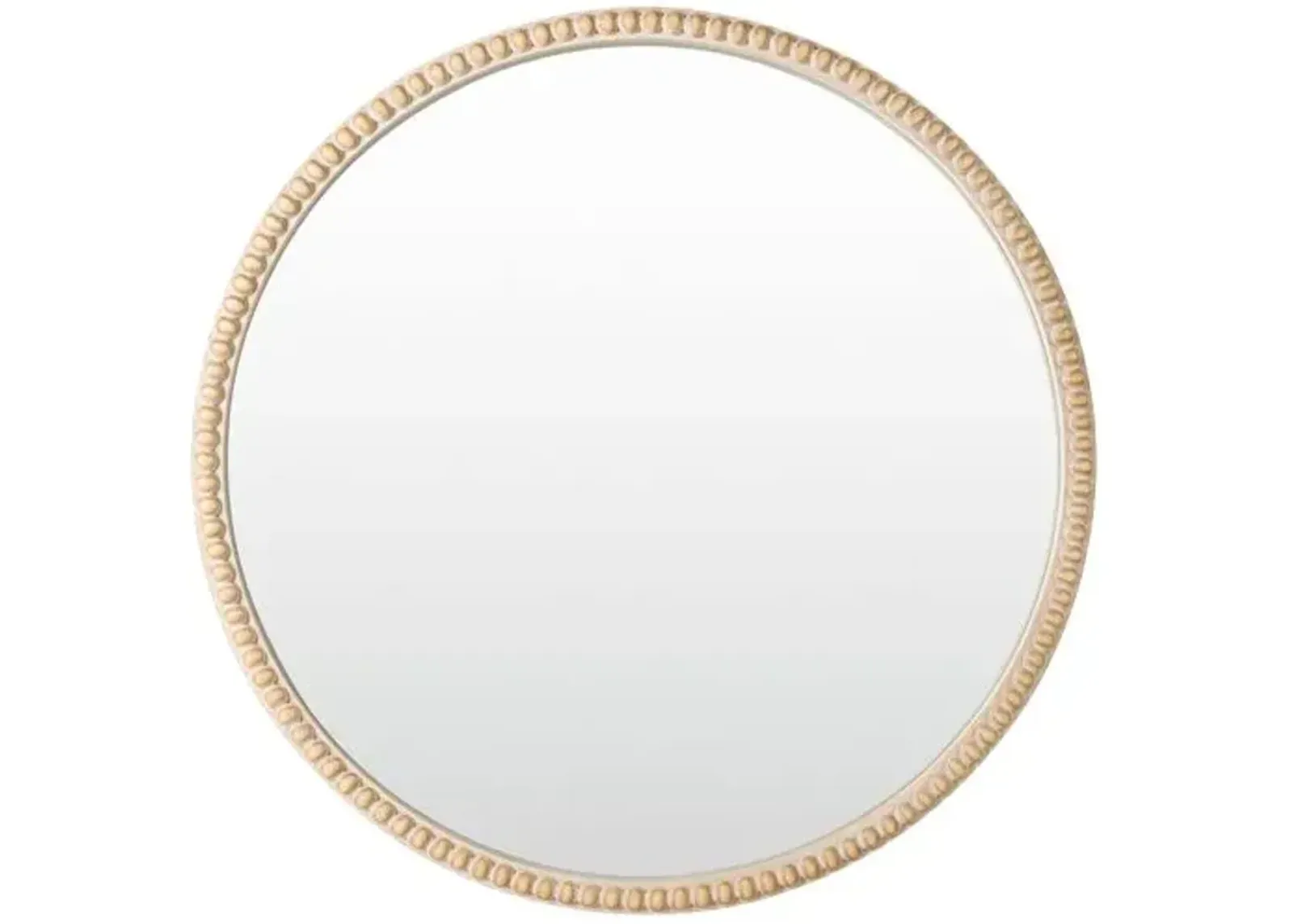 Dover Round Wall Mirror - Natural