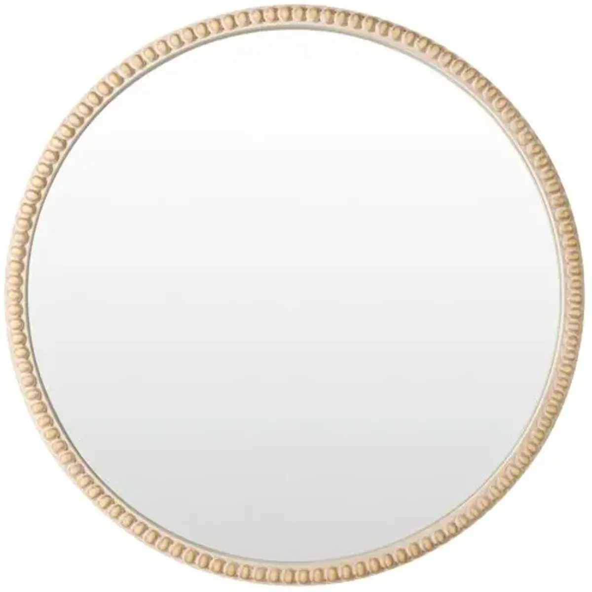 Dover Round Wall Mirror - Natural