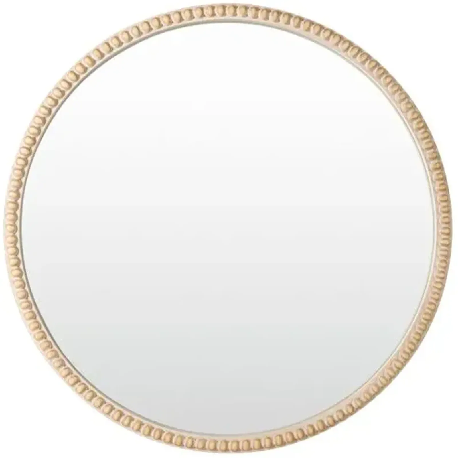 Dover Round Wall Mirror - Natural