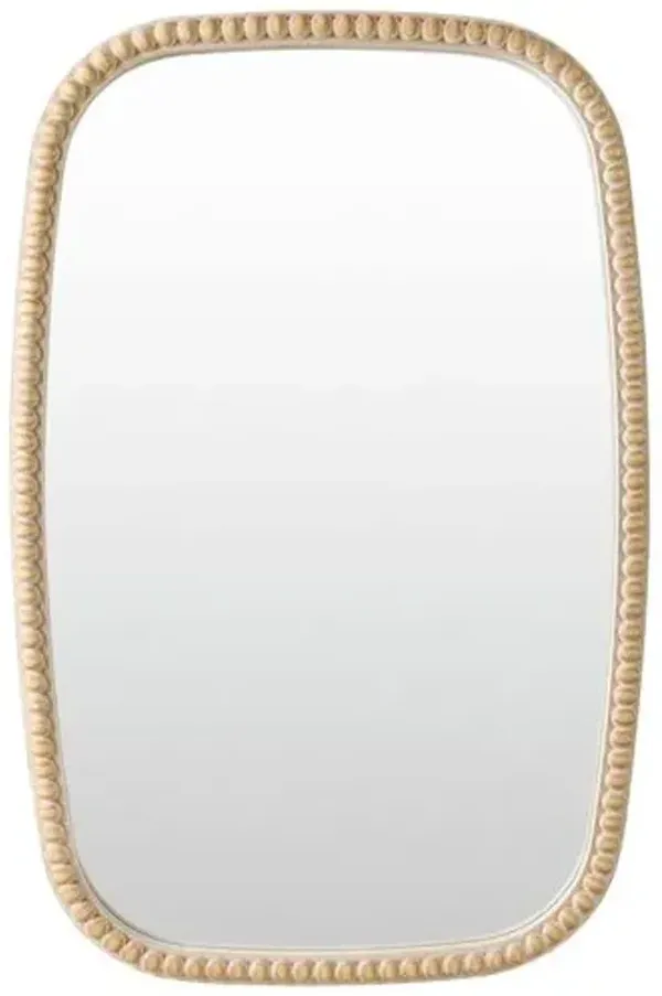 Dover Oval Wall Mirror - Natural