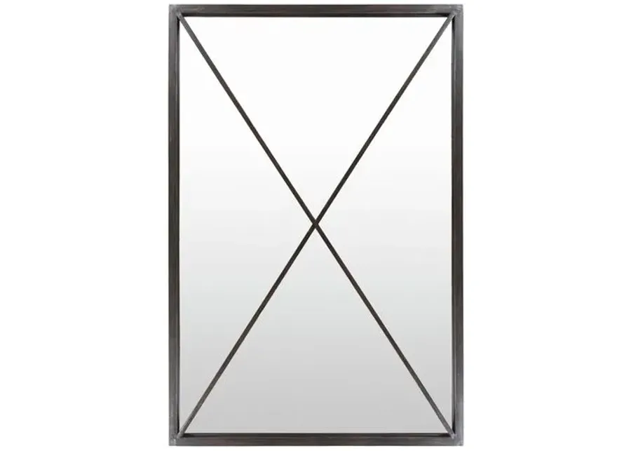 Nash Floor Mirror - Black