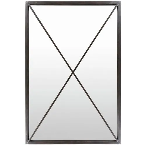 Nash Floor Mirror - Black