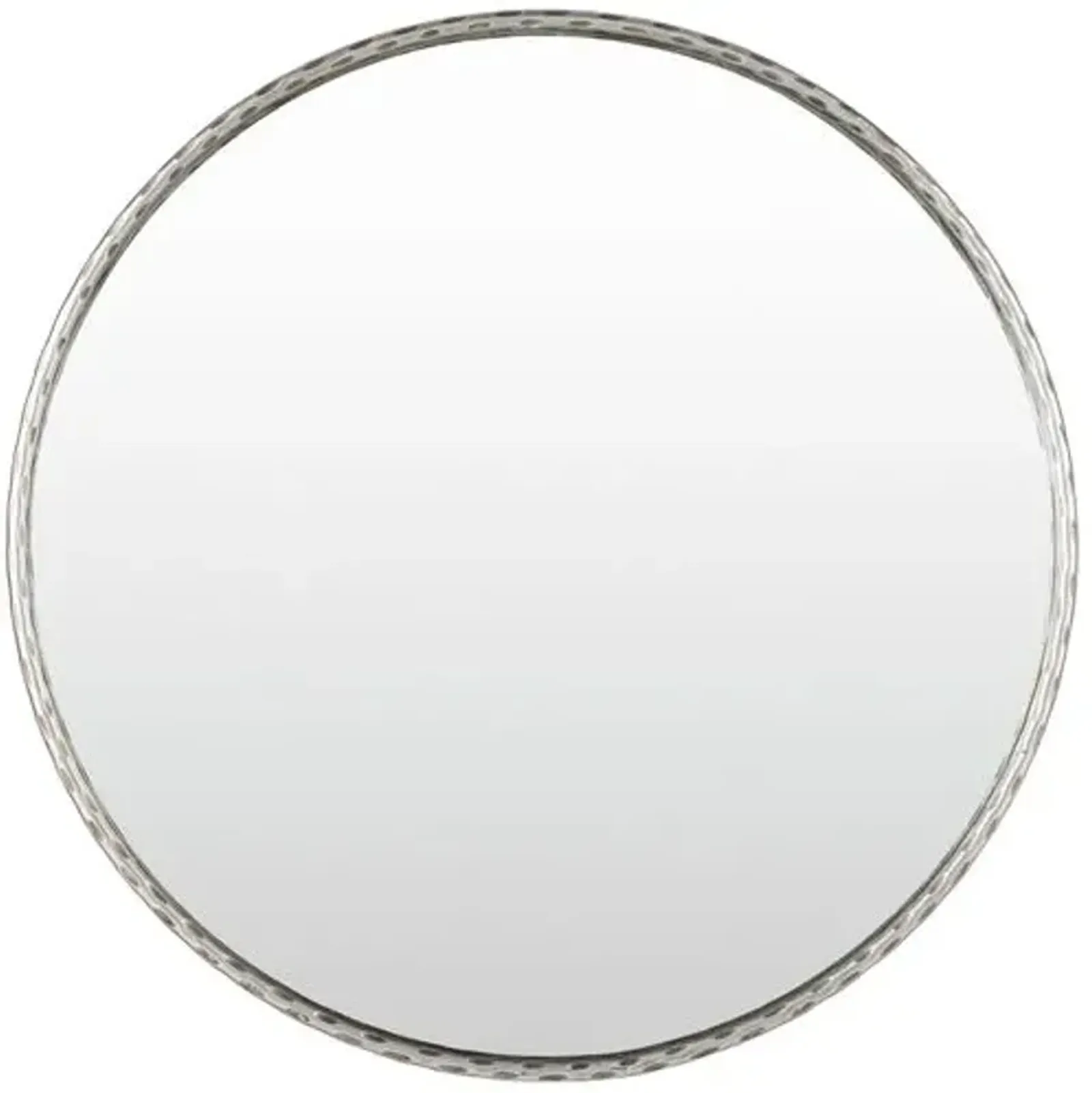 Paulina Round Hammered Wall Mirror