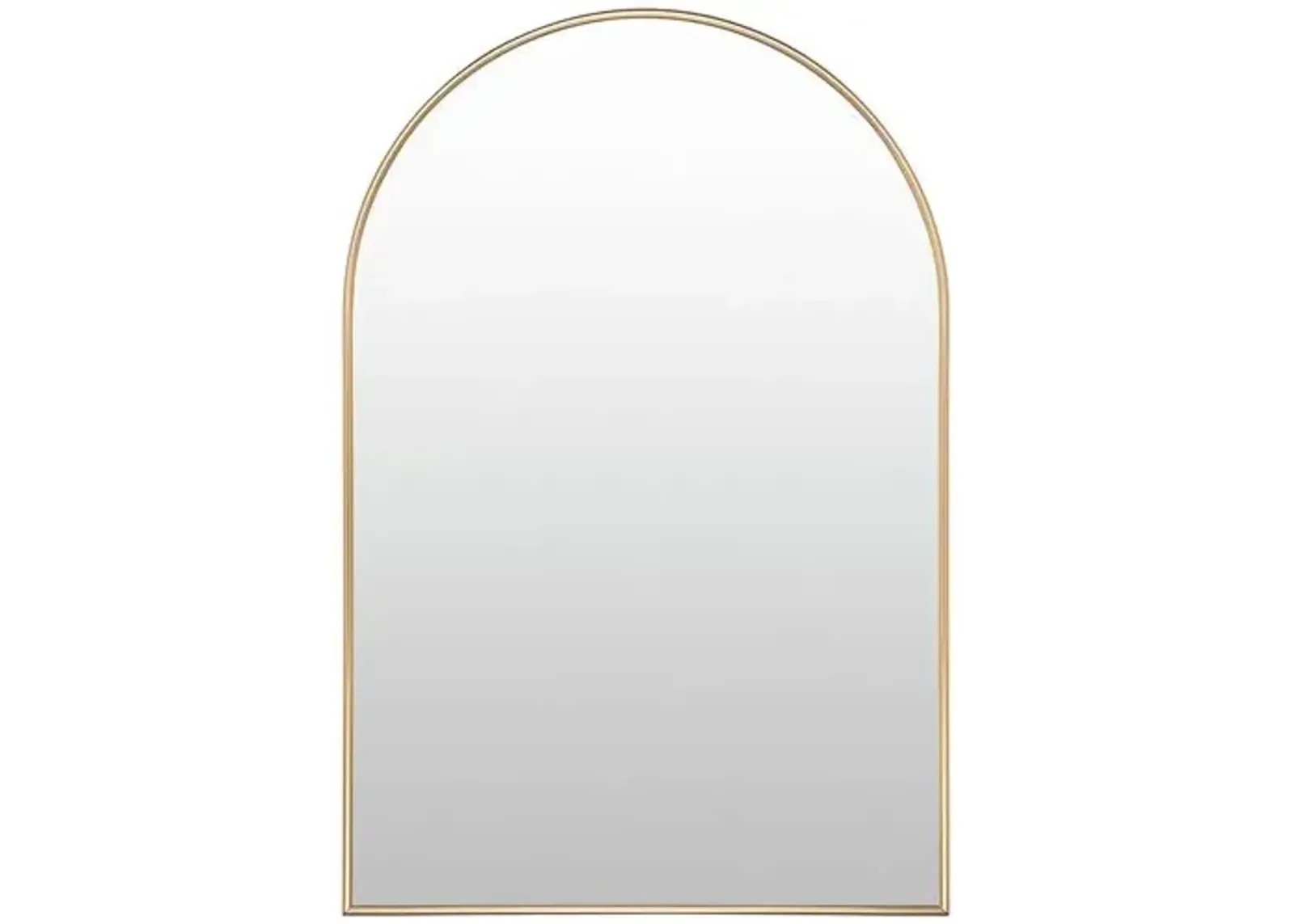 Finch Arched Wall Mirror - Gold