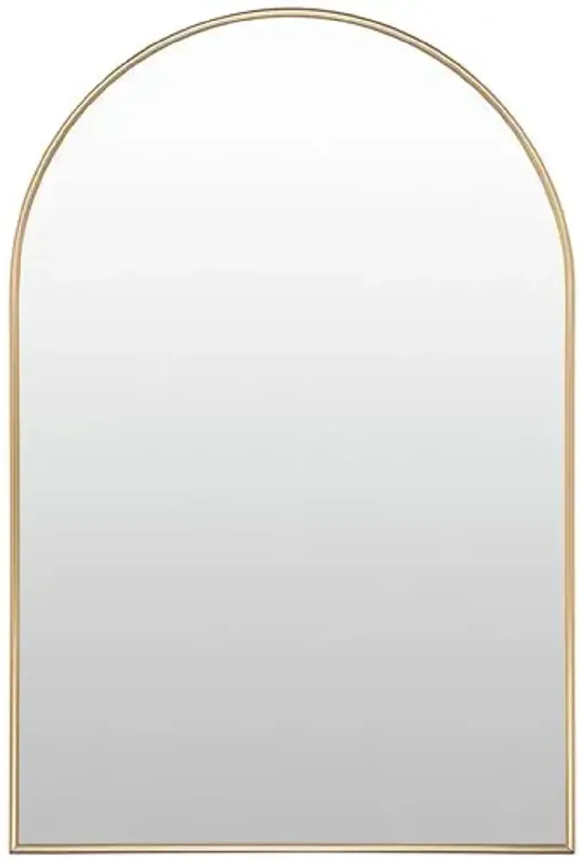 Finch Arched Wall Mirror - Gold