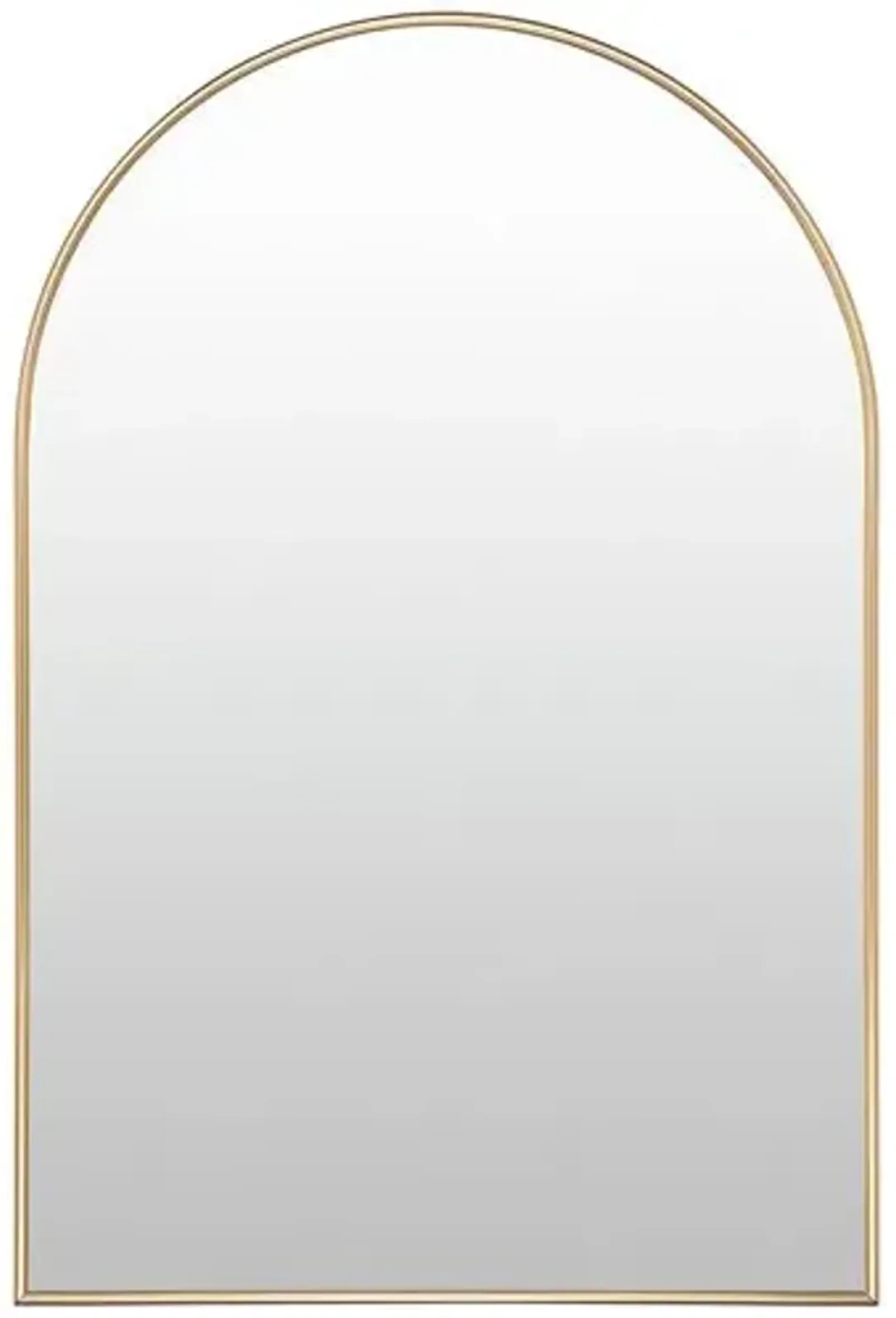 Finch Arched Wall Mirror - Gold