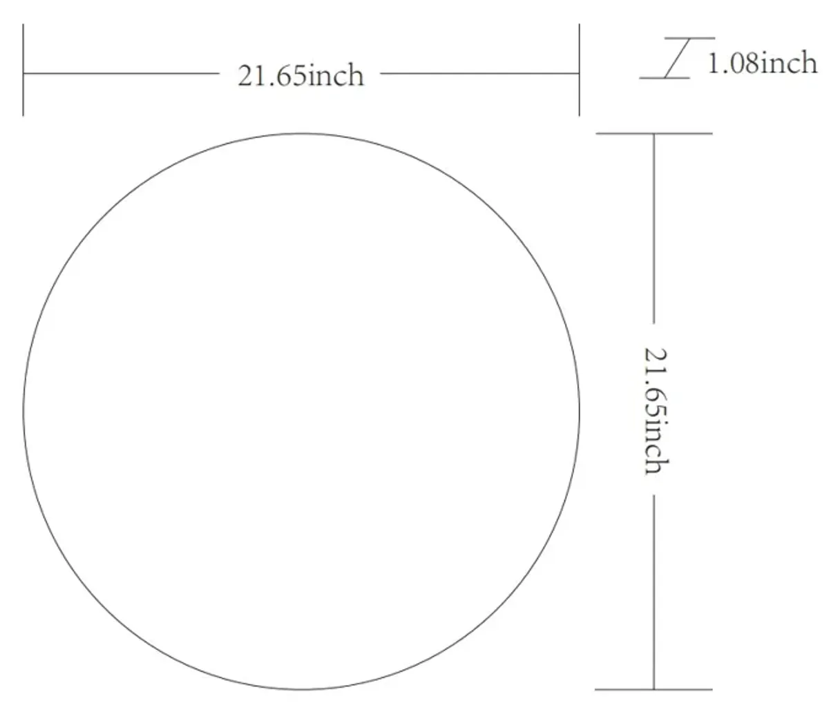 Odin Round Wall Mirror
