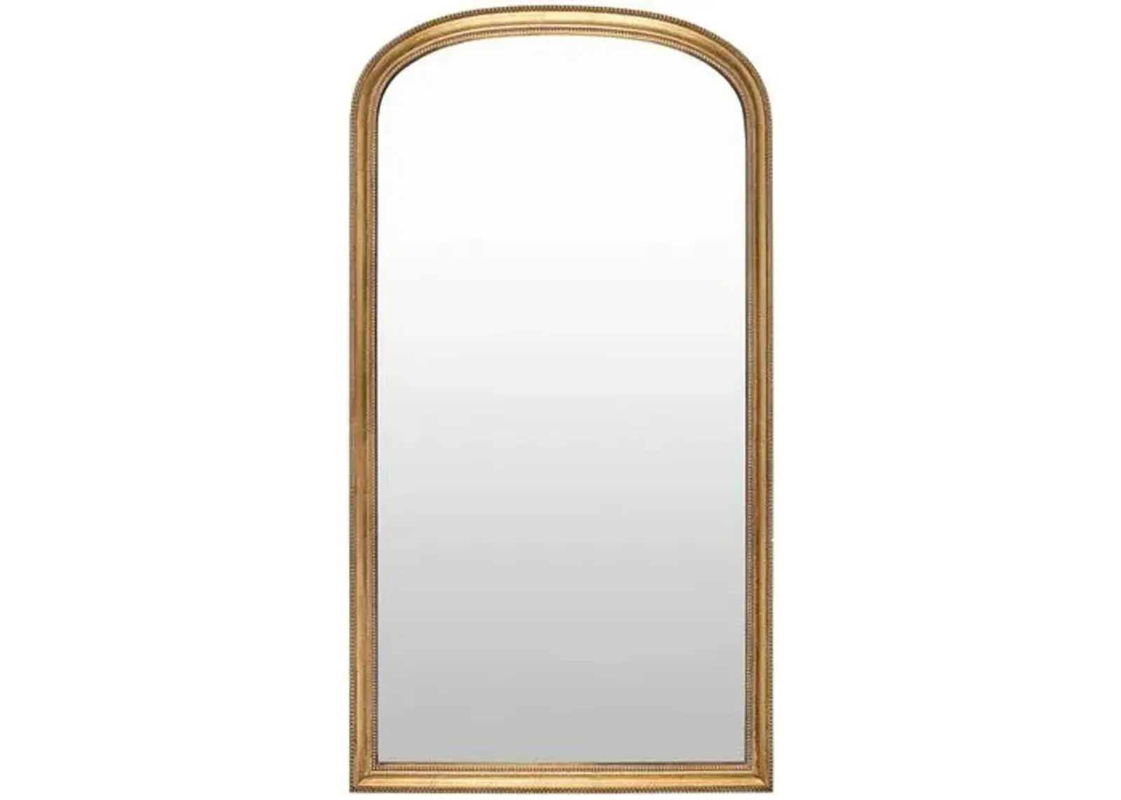 Ava Floor Mirror - Gold