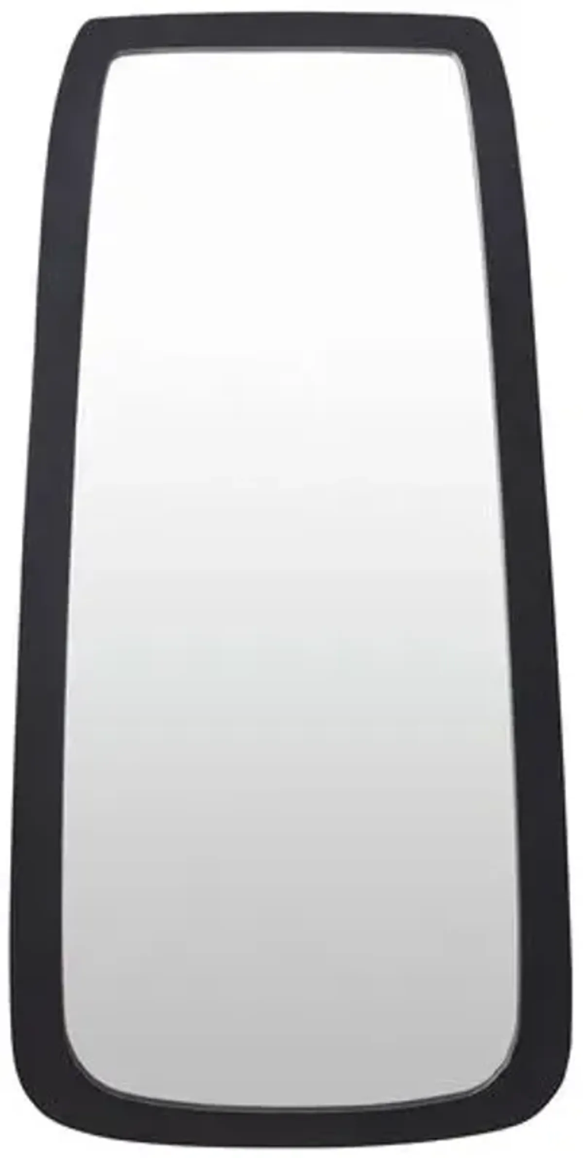 Max Wood Floor Mirror - Black