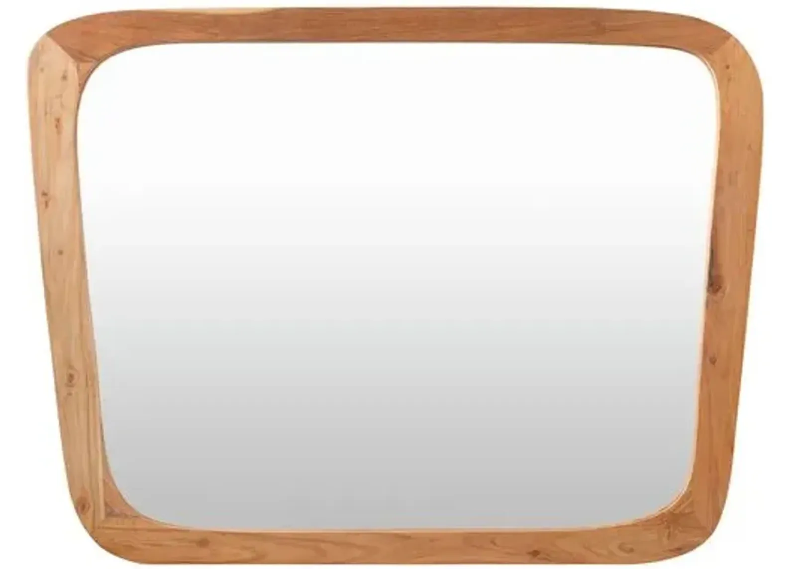 Max Wood Wall Mirror