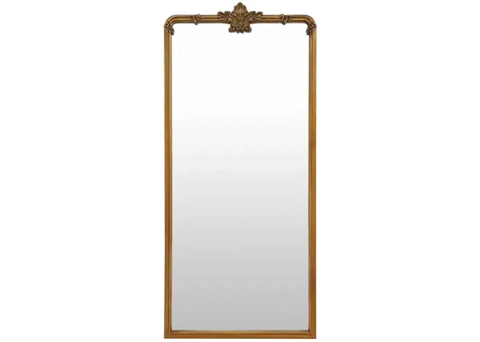 Jacklyn Full Length Floor Mirror - Gold