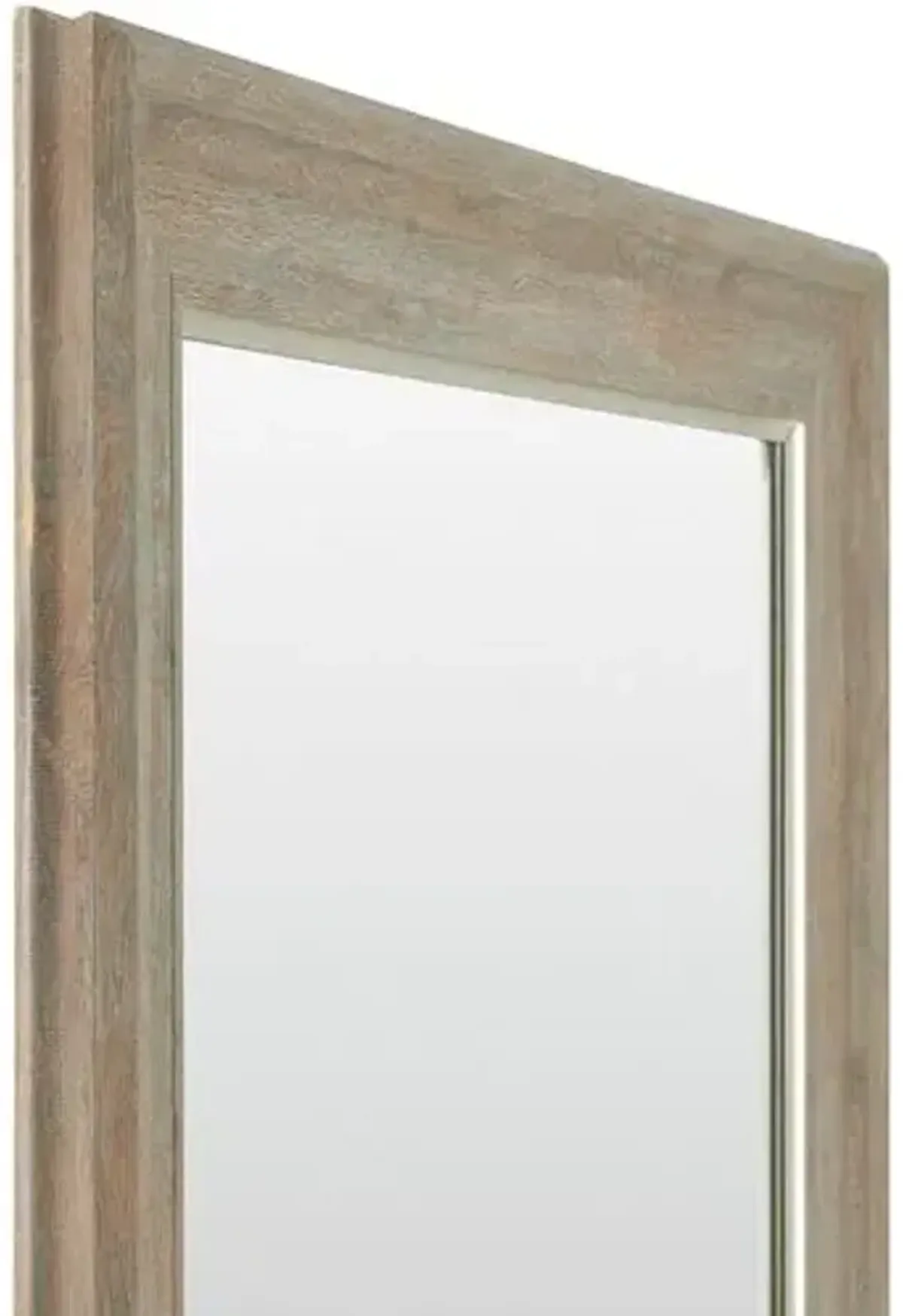 Luke Accent Wall Mirror - Beige