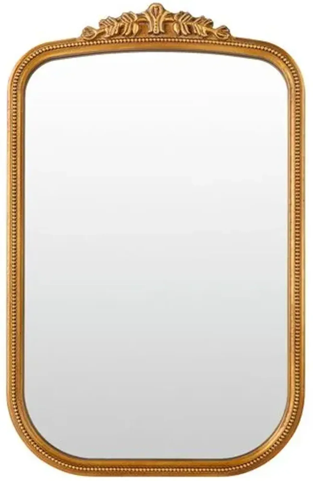 Ivy Rectangular Accent Mirror - Gold