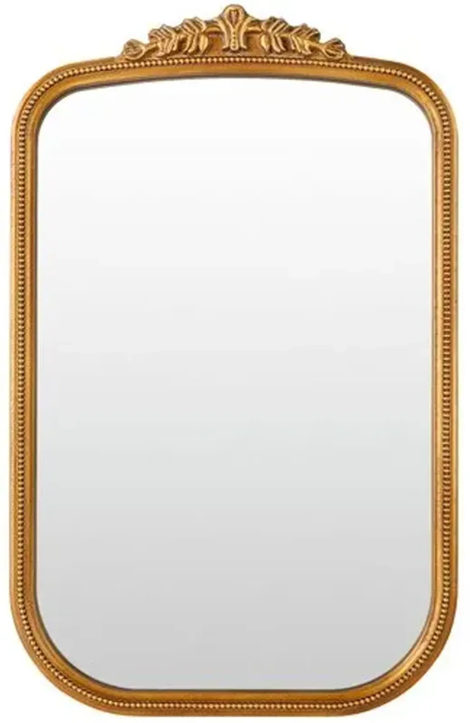 Ivy Rectangular Accent Mirror - Gold