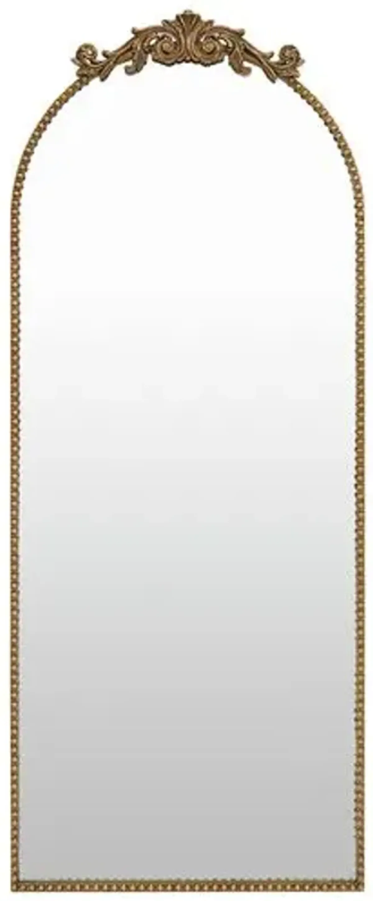 Kai Arched Floor Mirror - Gold