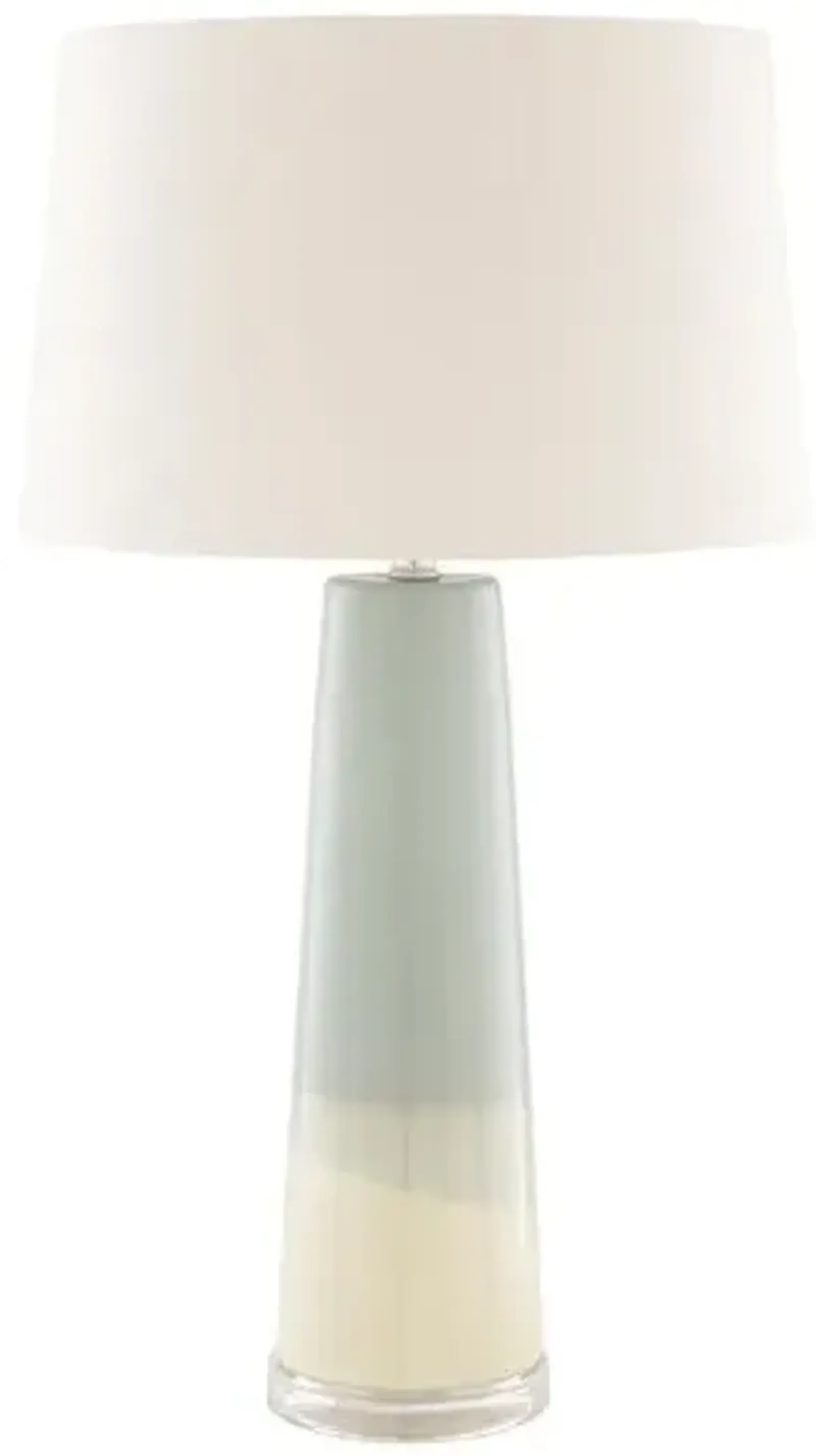 Linda Table Lamp - Pale Blue/Cream