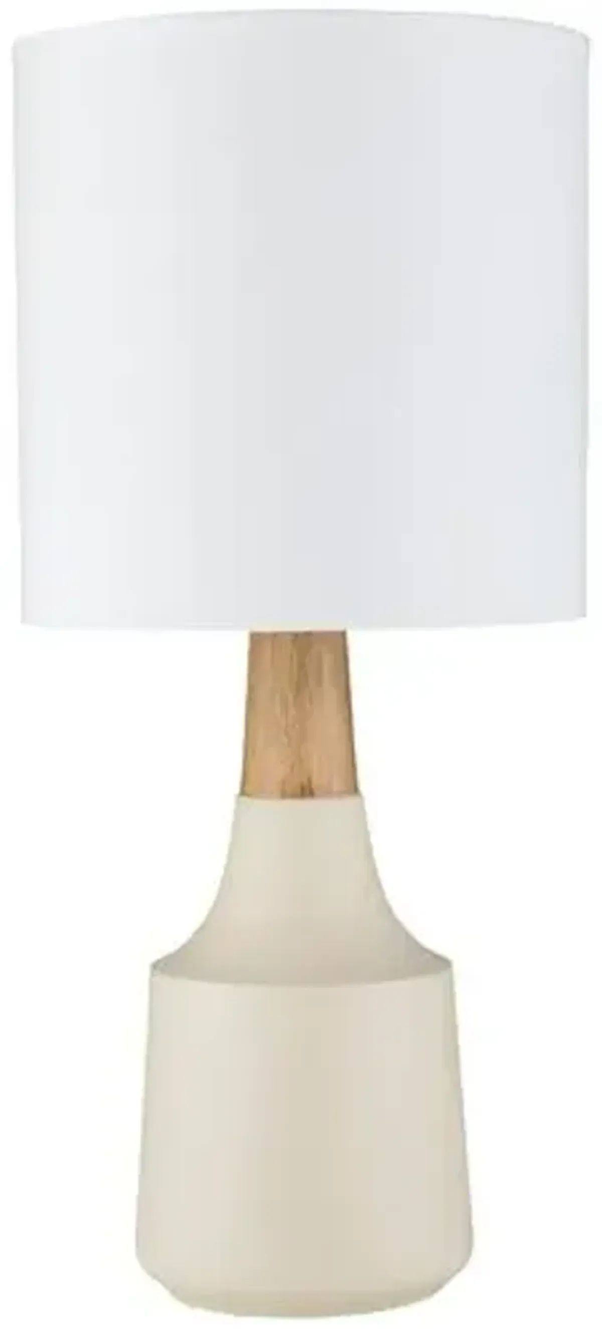 Kiki Accent Table Lamp - Ivory - 18Hx8Wx8D in