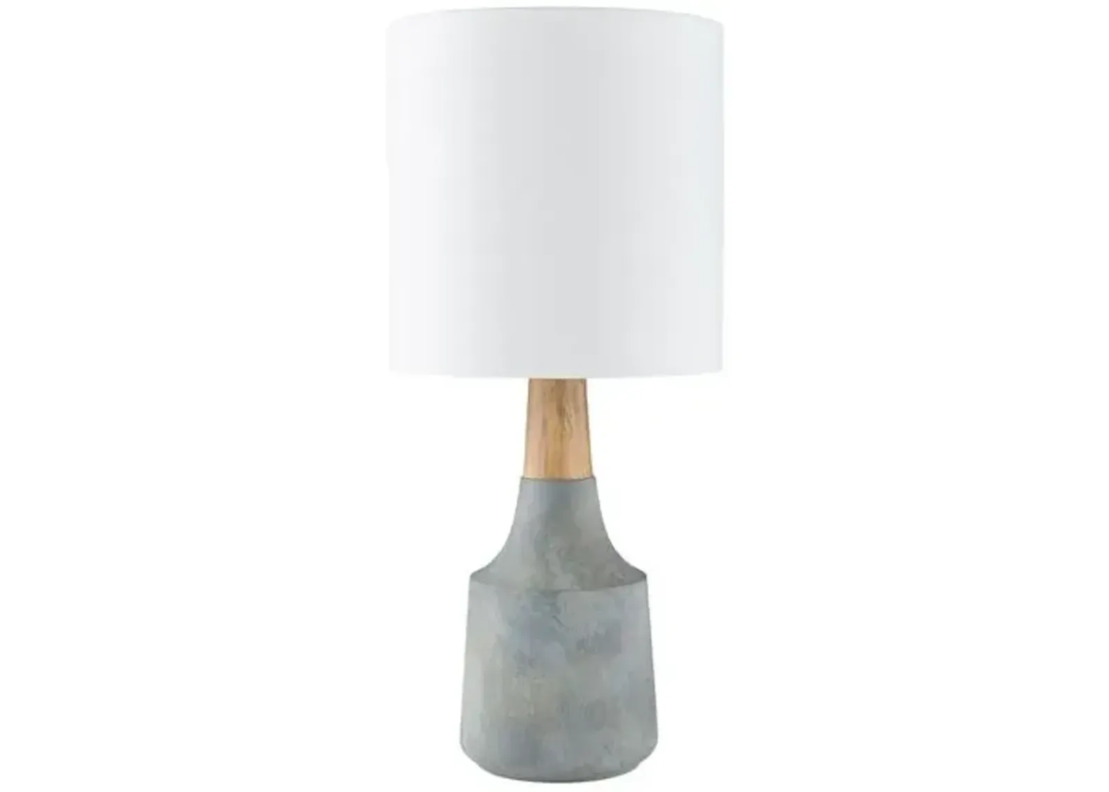 Kiki Accent Table Lamp - Gray - 18Hx8Wx8D in