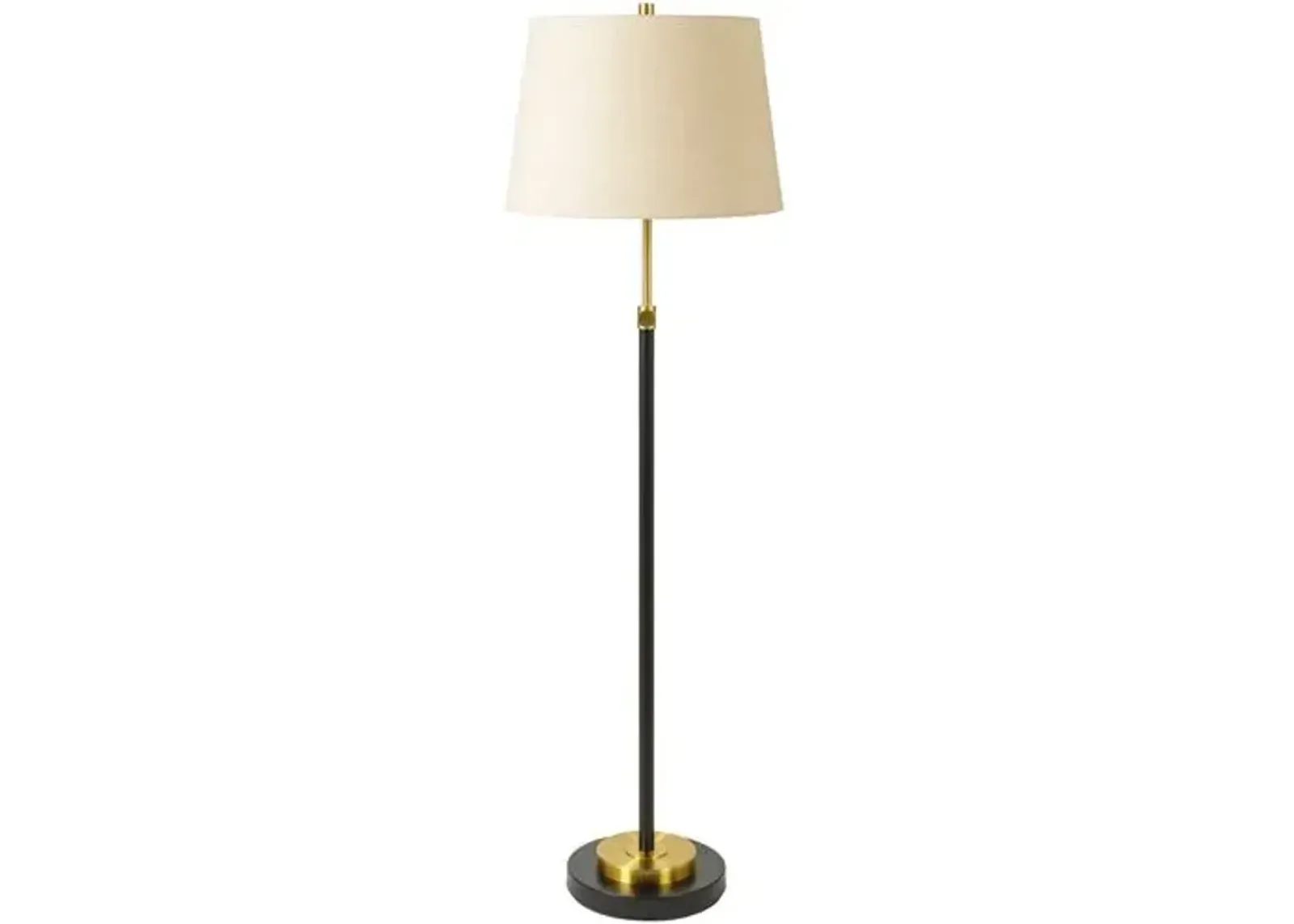 Adley Floor Lamp - Black/Gold