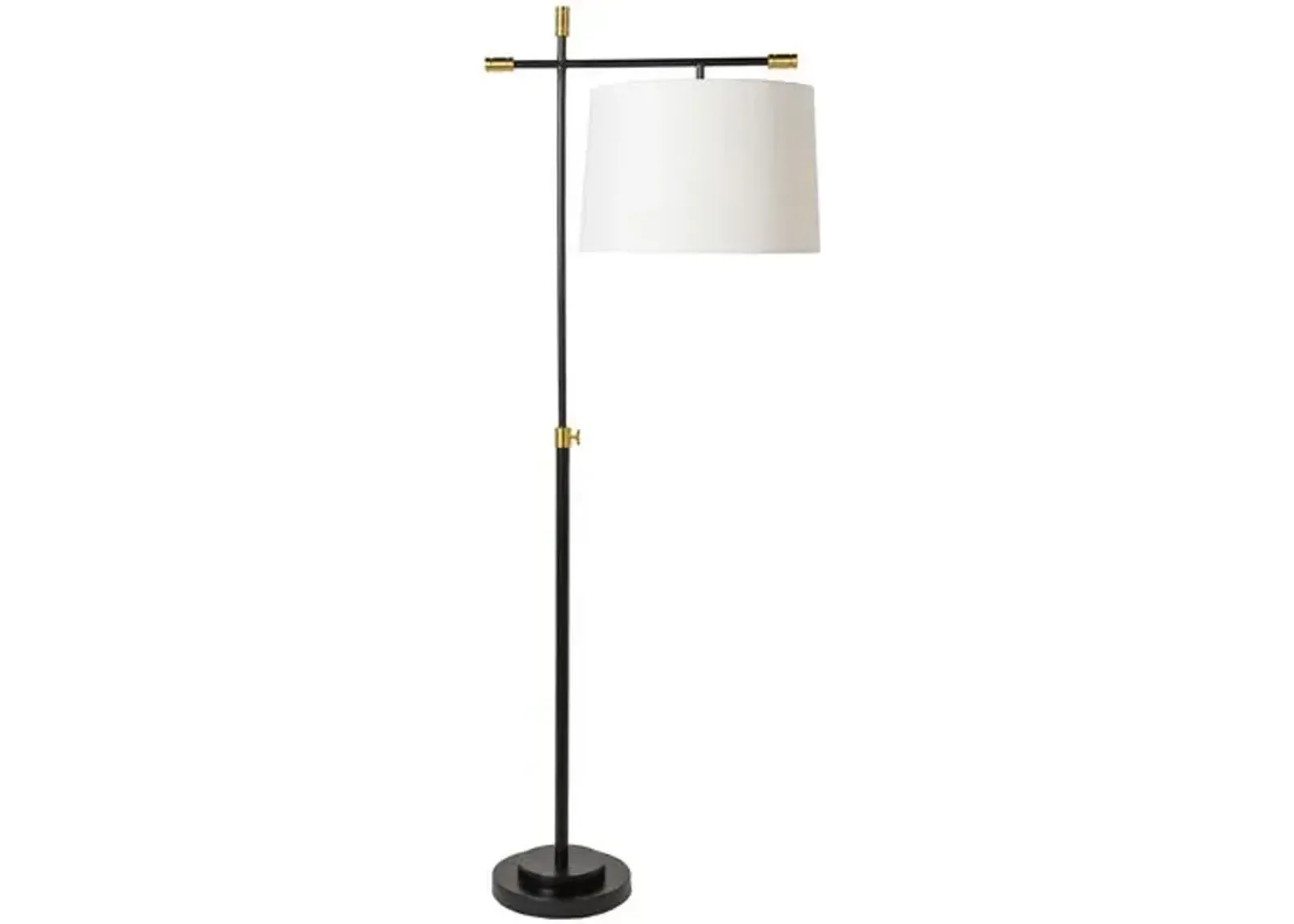 Haisley Floor Lamp - Black/Gold