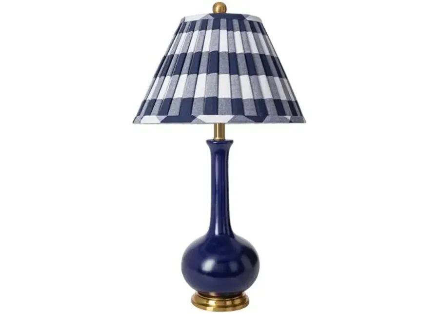 Coraline Ceramic Table Lamp - Blue