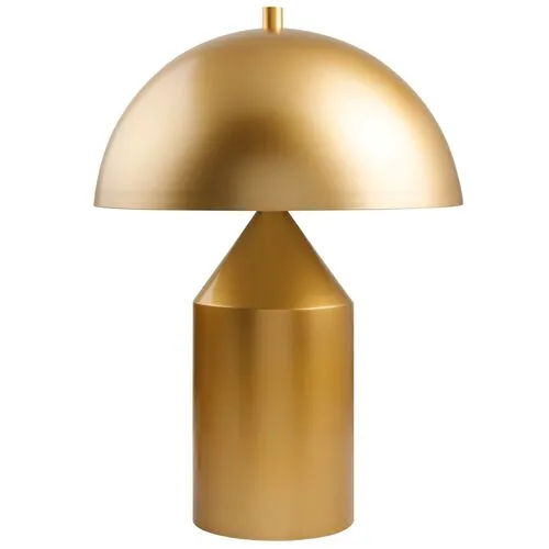 Wells Dome Table Lamp - Gold