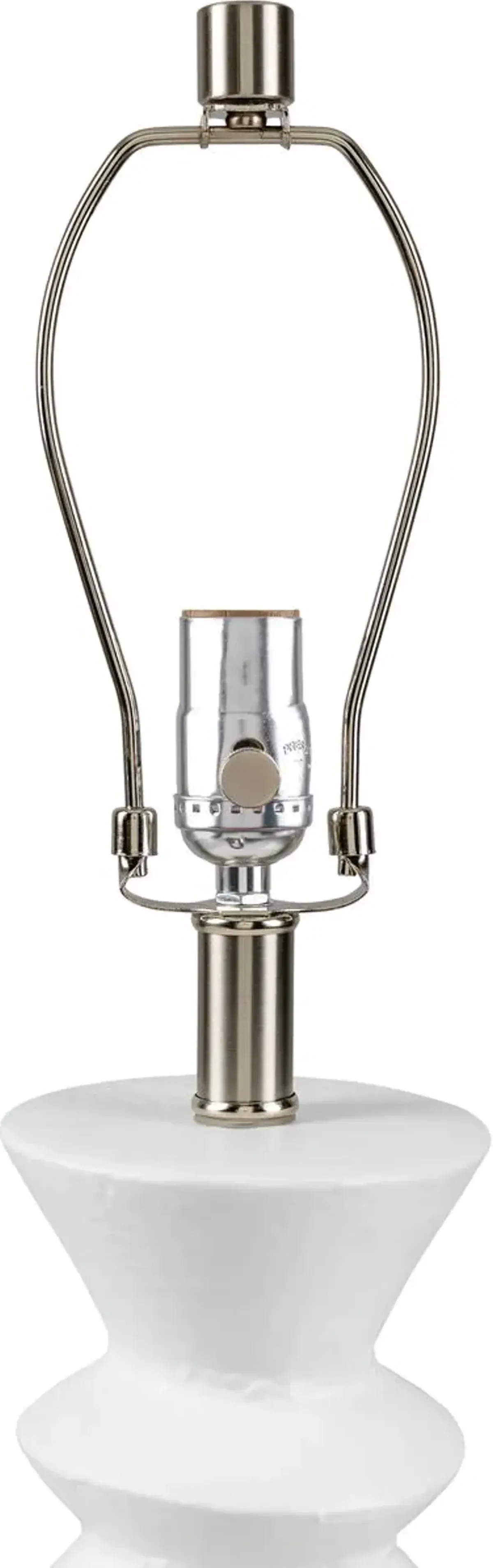 Zuma Ceramic Table Lamp - White