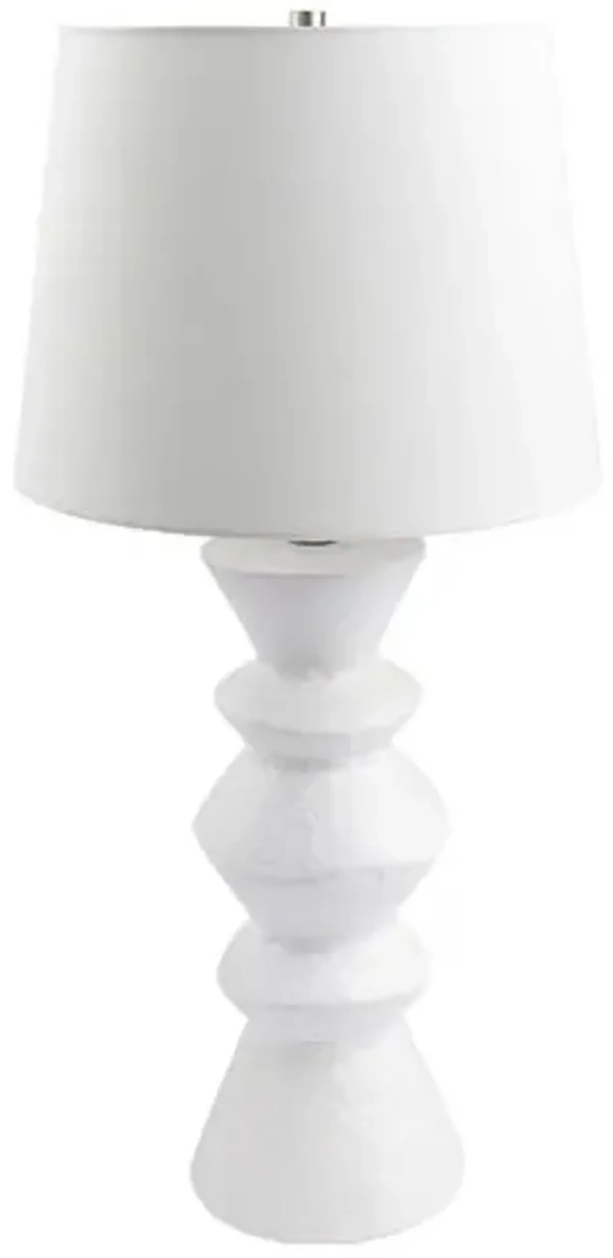 Zuma Ceramic Table Lamp - White