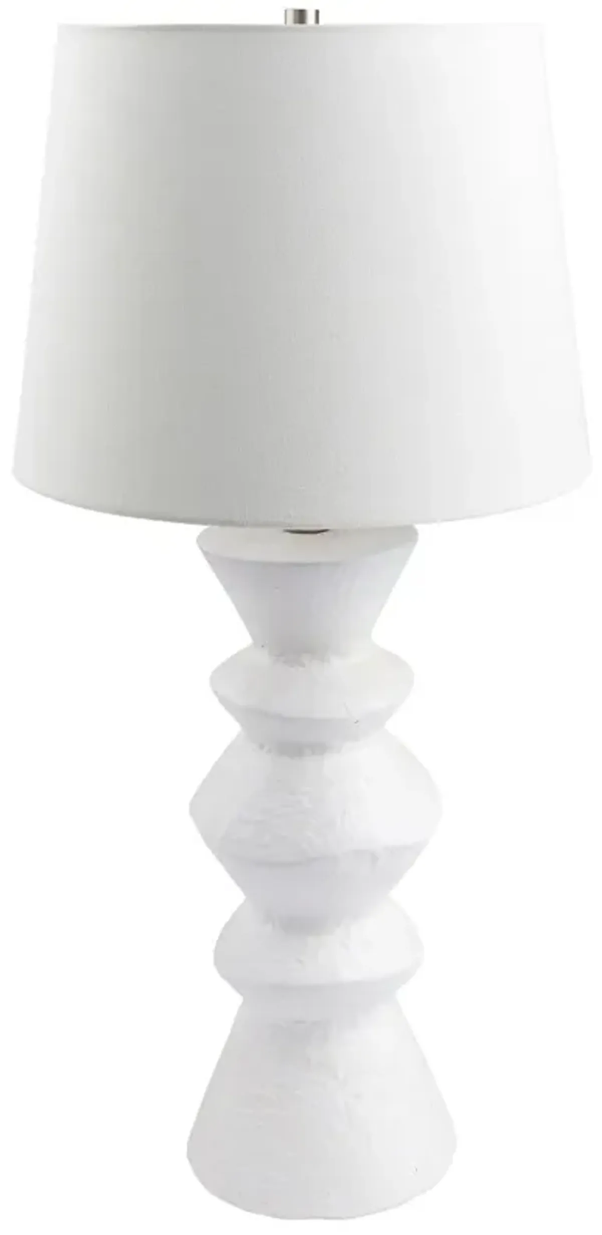 Zuma Ceramic Table Lamp - White