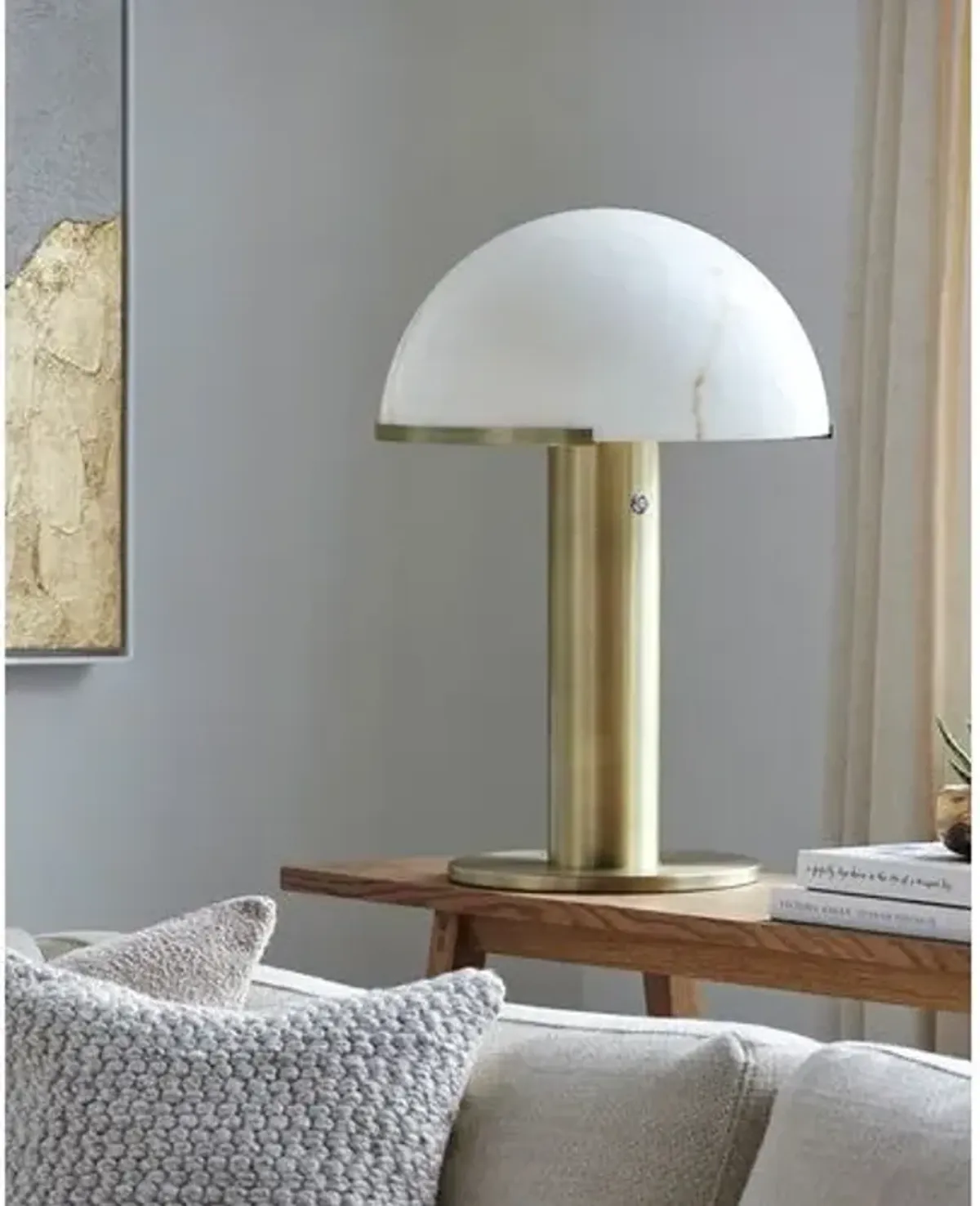 Fredrick Dome Table Lamp - Gold