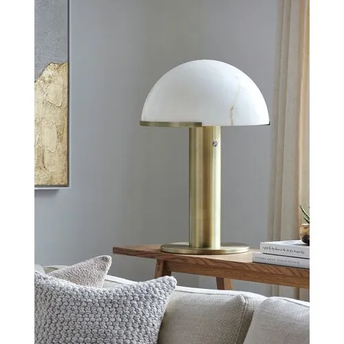 Fredrick Dome Table Lamp - Gold