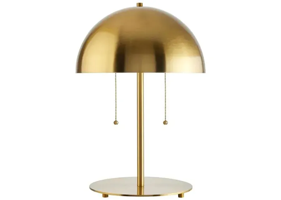 Corrine Dome Table Lamp - Gold