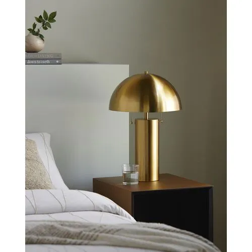 Sterling Dome Table Lamp - Gold