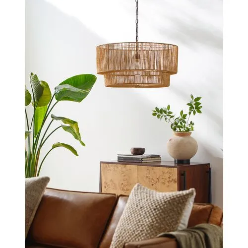 Como Rattan Pendant - Brown