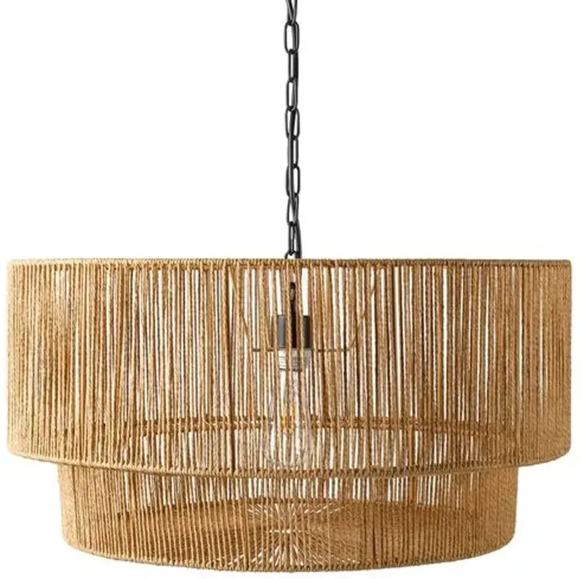 Como Rattan Pendant - Brown