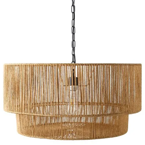 Como Rattan Pendant - Brown