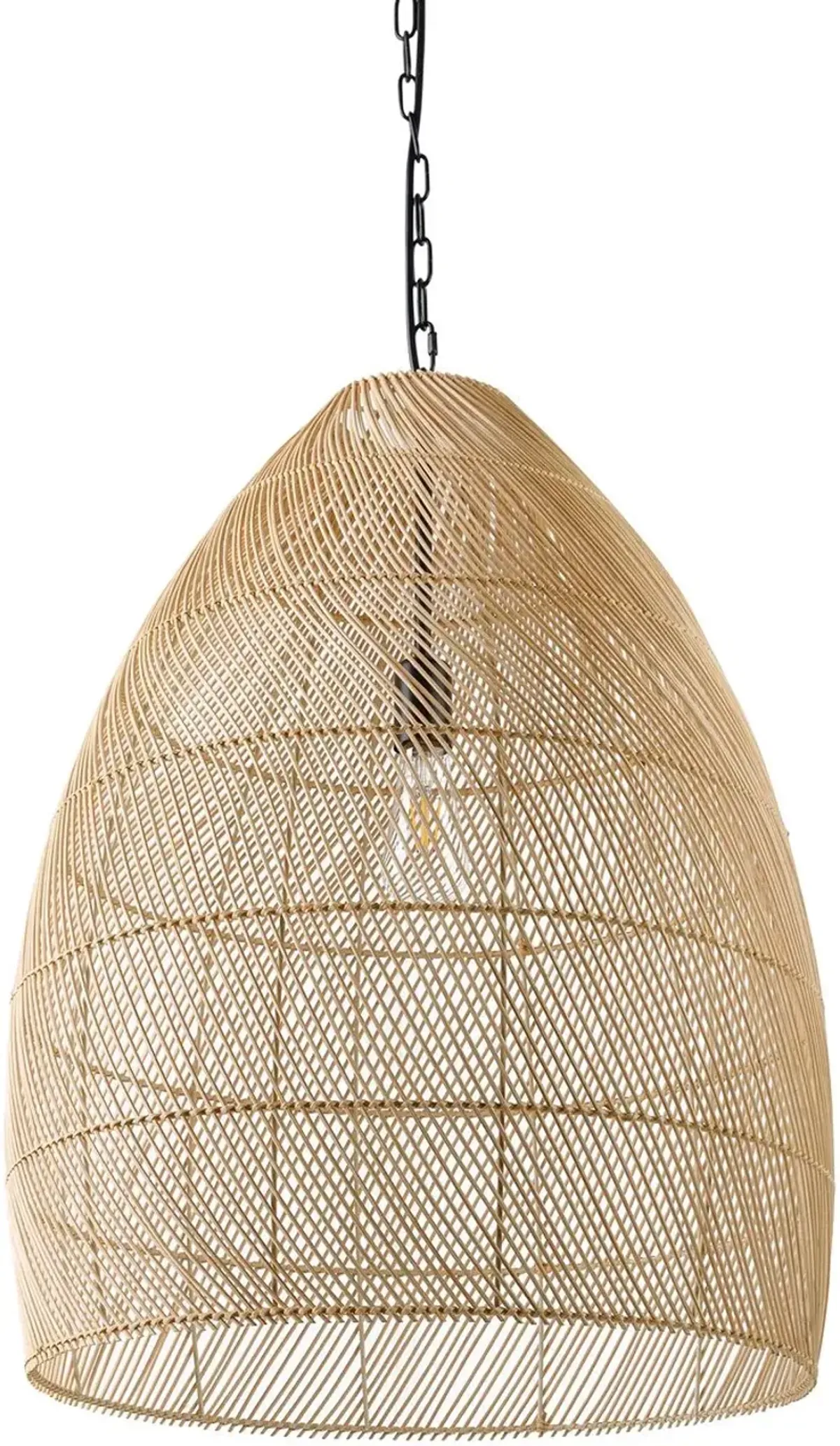 Kingston Rattan Pendant - Beige