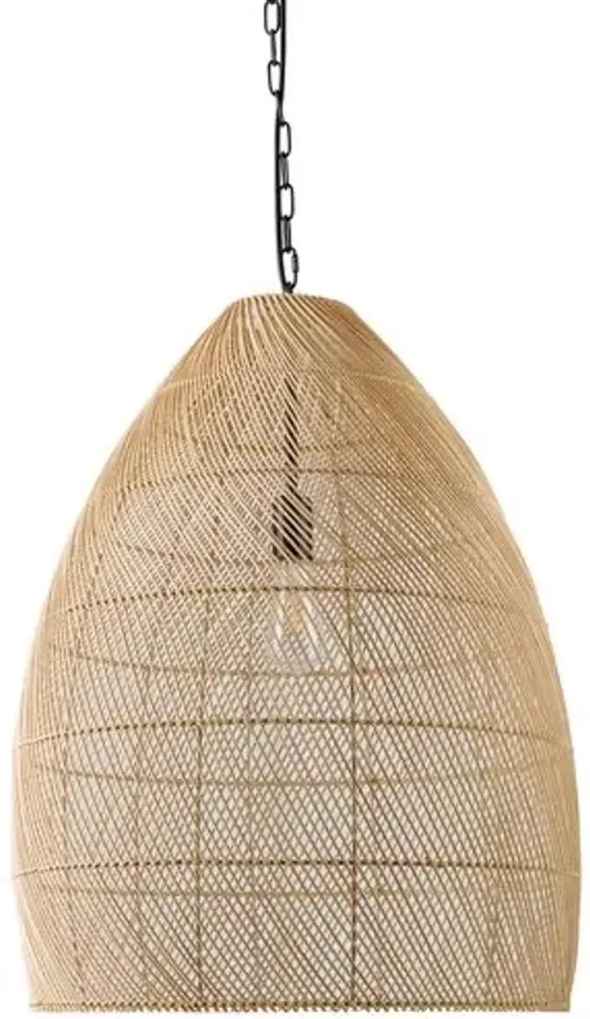 Kingston Rattan Pendant - Beige