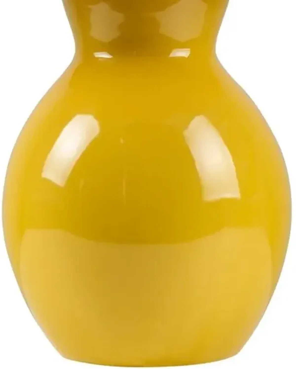 Gigi Accent Table Lamp - Yellow - 15Hx8Wx8D in