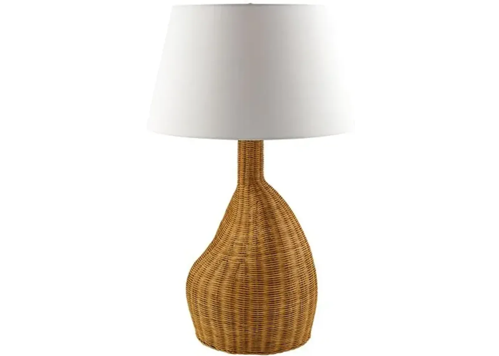 Abboot Rattan Table Lamp - Natural - Brown