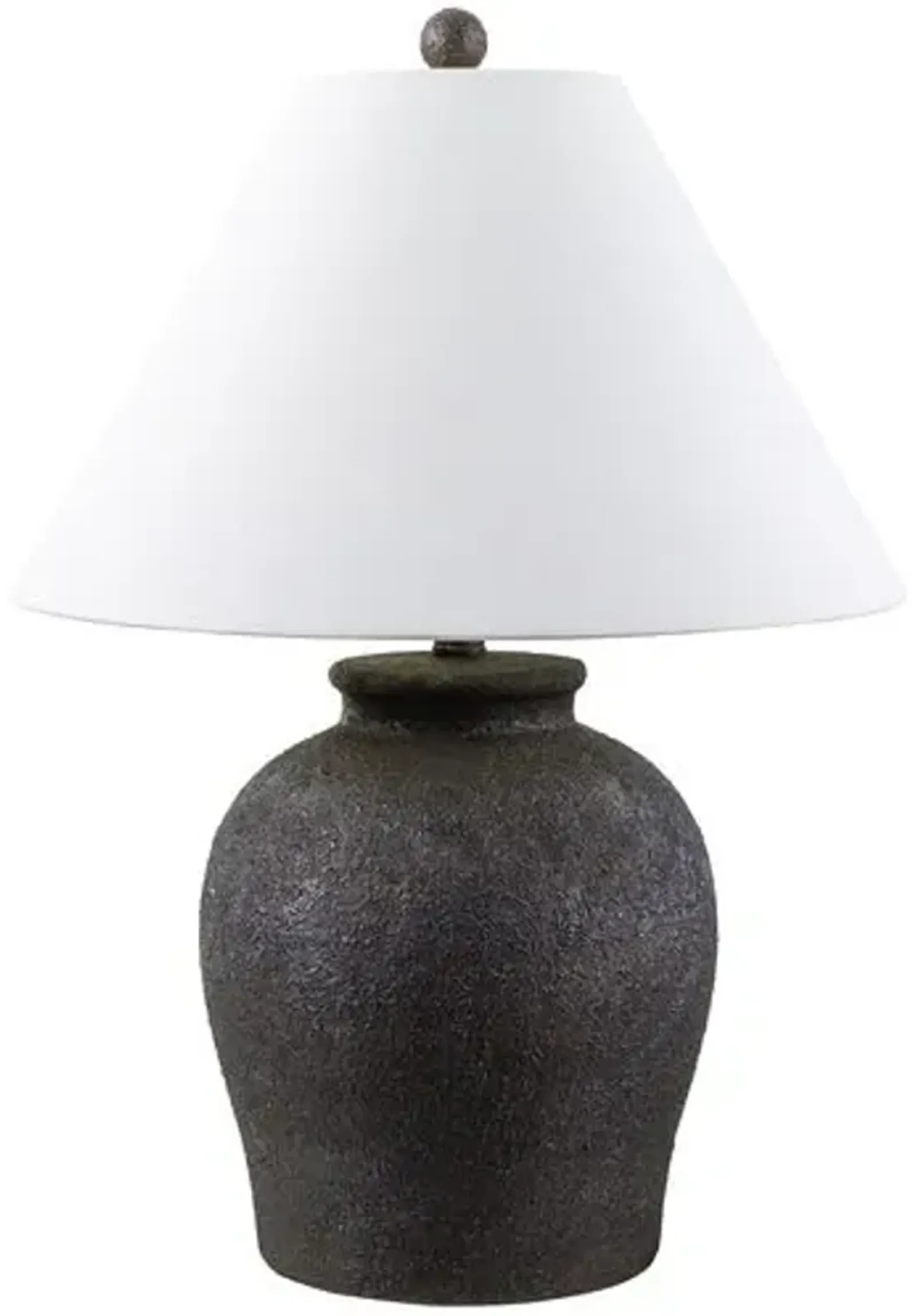 Jimmie Ceramic Table Lamp - Black