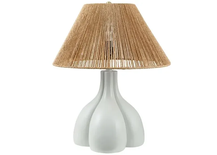 Daxton Table Lamp - White/Natural