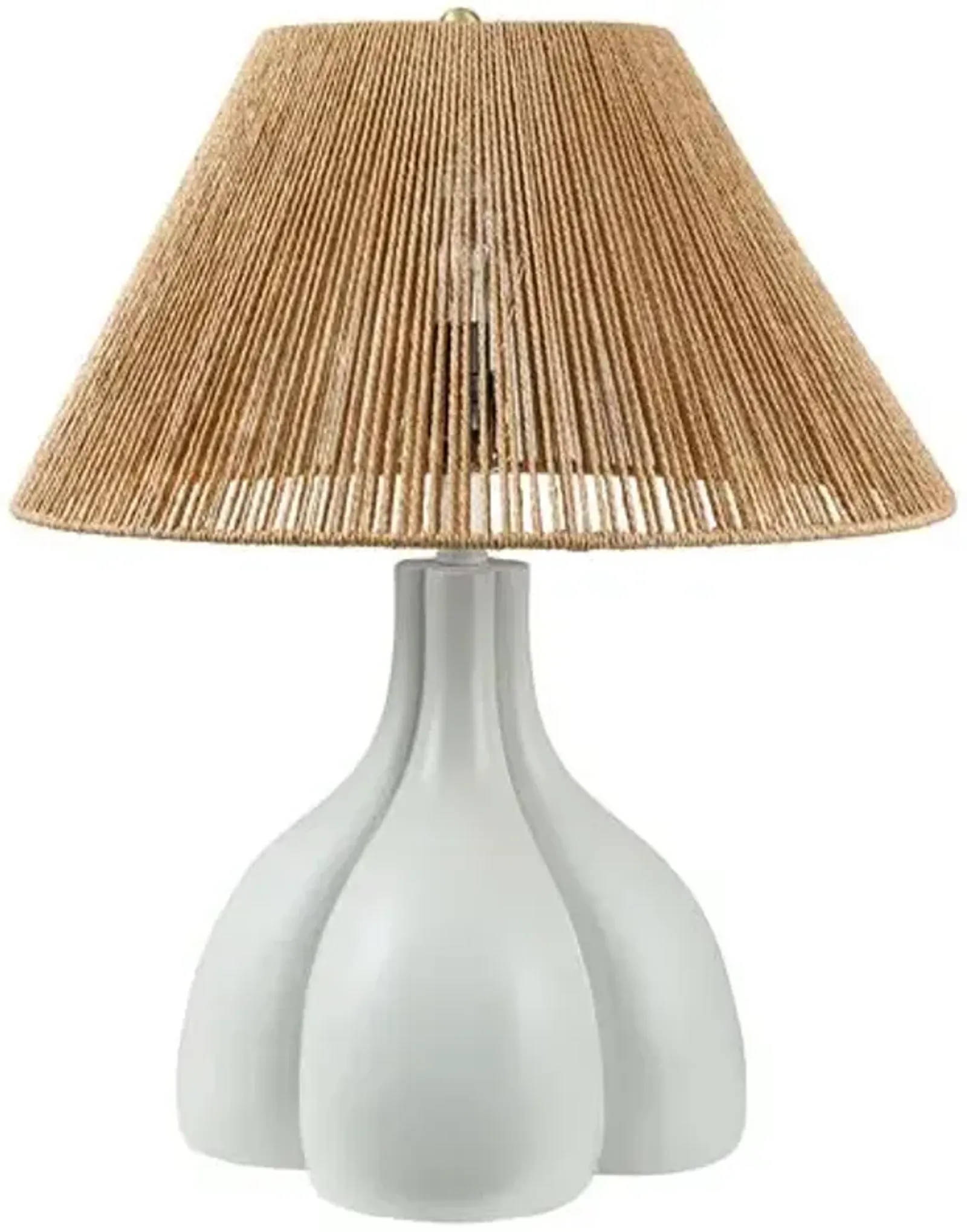 Daxton Table Lamp - White/Natural