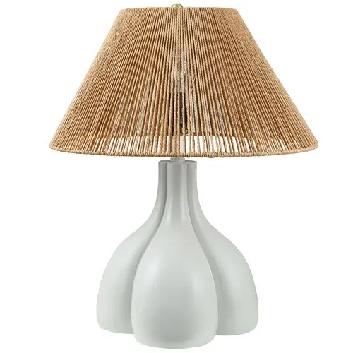 Daxton Table Lamp - White/Natural