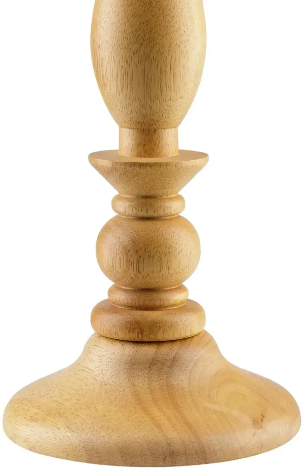 Edisto Painted Wood Table Lamp - Natural - Beige