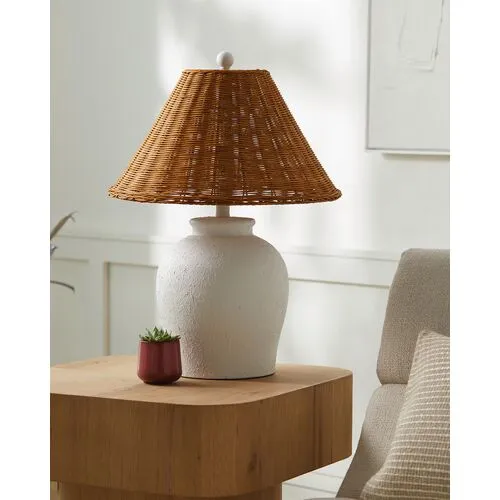 Bay Table Lamp - White