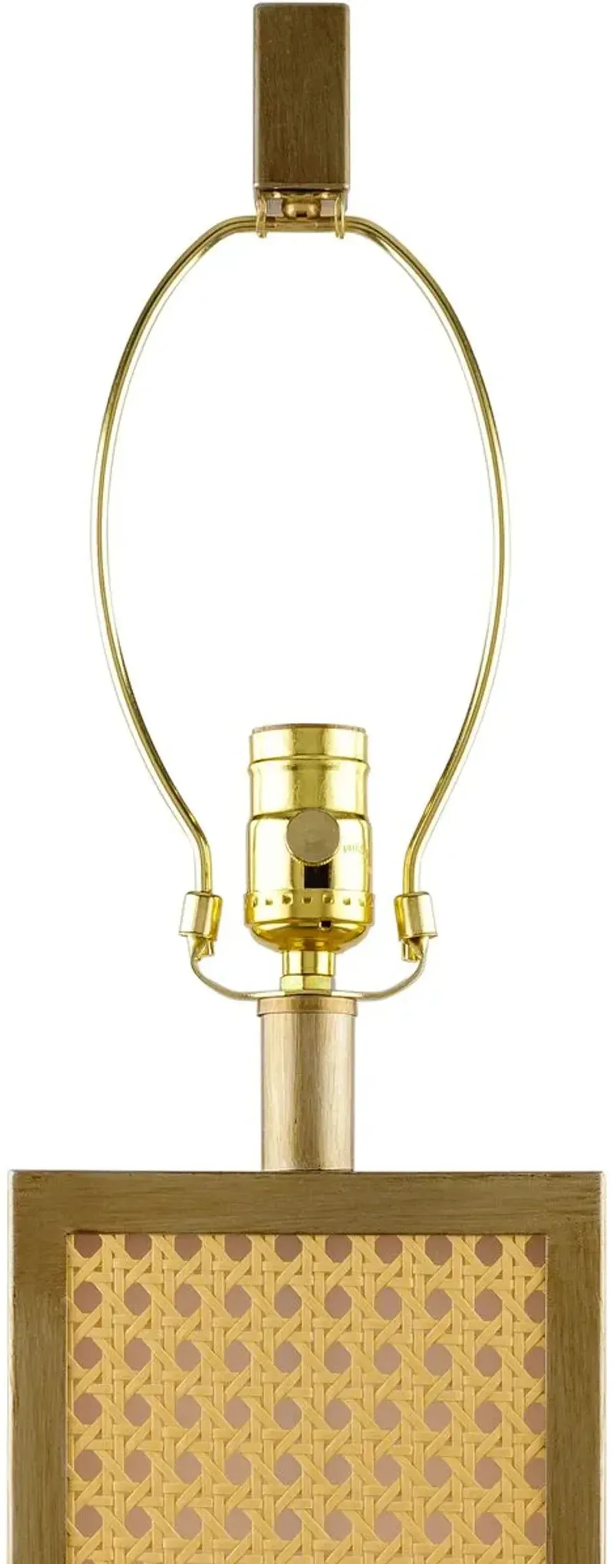 Bruna Rattan Table Lamp - Natural - Brown