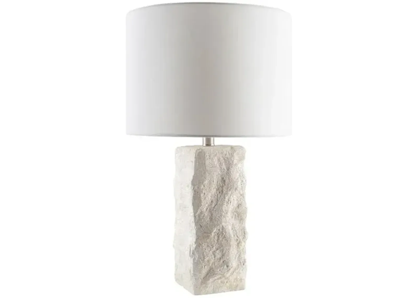 Darya Table Lamp - Textured White